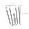 Metal Curtain Hooks Pinch Pleat Header Tape Pins Heavy Duty