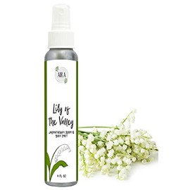 Aira Mist Lily of the Valley Organic Room Spray - Essential Oil Spray with Organic Ingredients & Therapeutic Essential Oils - Living Room Spray Free of Alcohol & Parabens - Home Fragrance - 4 Ounces