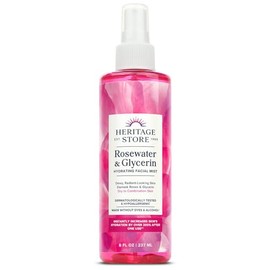 Heritage Store Rosewater & Glycerin, 8 Ounce