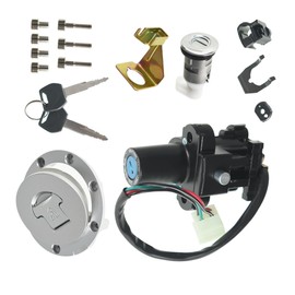 Thomletha Ignition Switch Fuel Gas Cap Lock Key Replacement for CBR900RR CBR929RR CBR954RR 2000-2003