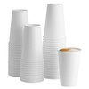GUSTO White Paper Cups [16 oz - 100 Count] Disposable