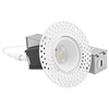 LUXRITE 1 Inch LED Trimless Recessed Lighting with Junction Box,