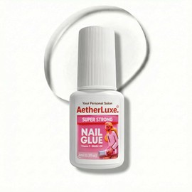 AetherLuxe Ultra-strong nails for press-on nails New and improved formula certified by SGS Drys instantly in 5 seconds Lasts up to 30 days Brush applicator 8ml / 프레스 온 네일용 초강력 네일 SGS 인증을 받은 새롭고 개선된 포뮬러 5초 즉시 건조 최대 30일 지속 브러시 어플리케이터 8ml