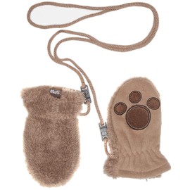 Barts Baby Noa Paws Gloves, Brown (0009/Misty Marrone 009a), One (Manufacturer Size: 31/34)