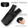 Adjustable Silk Eye Mask,100% Full Shading to Block Light Interference,Allowing