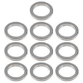 SG Store Exhaust Gasket Round Manifold Gasket 24 x 32 x 5 mm Compatible with 50 cc Scooter Pack of 10