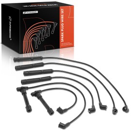 A-Premium 6 piezas de cables de bujía compatibles con Nissan Frontier 2001-2004 3.3L, Xterra 2002-2004 3.3L