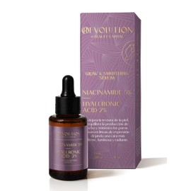 Serum Facial de Niacinamida  Ácido Hialurónico  Acacia Senegal  Reduce Imperfecciones y Manchas  Reduce Poros Visibles  Regula Producción de Sebo...  