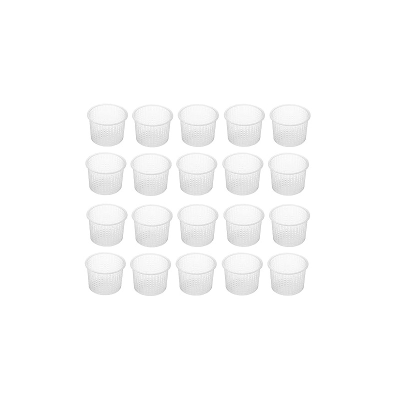 AlcoFermBrew 20 x Cheese Moulds 6 x 4.7 cm -