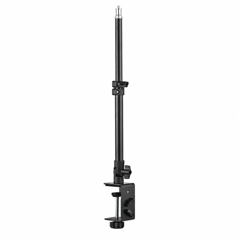 Adjustable C Clamp Extension Rod for Photography – 28–46 cm