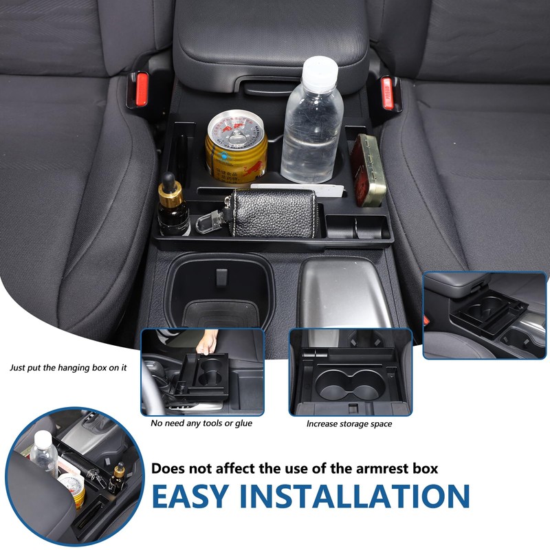 Bekantogy Center Consoles Storage Box Organizer Tray Compatible with Nissan
