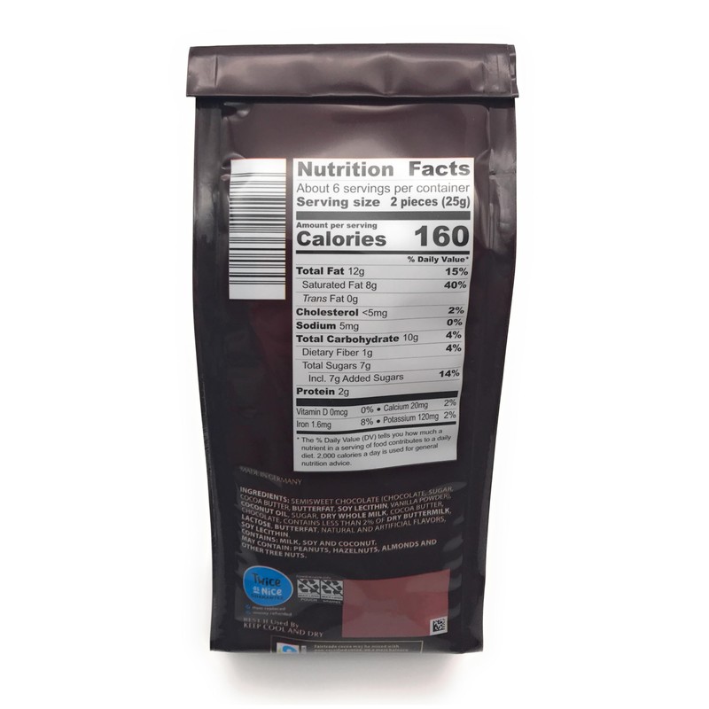 Moser Roth Délice Fine Chocolate Truffles (Pack of 1, Dark