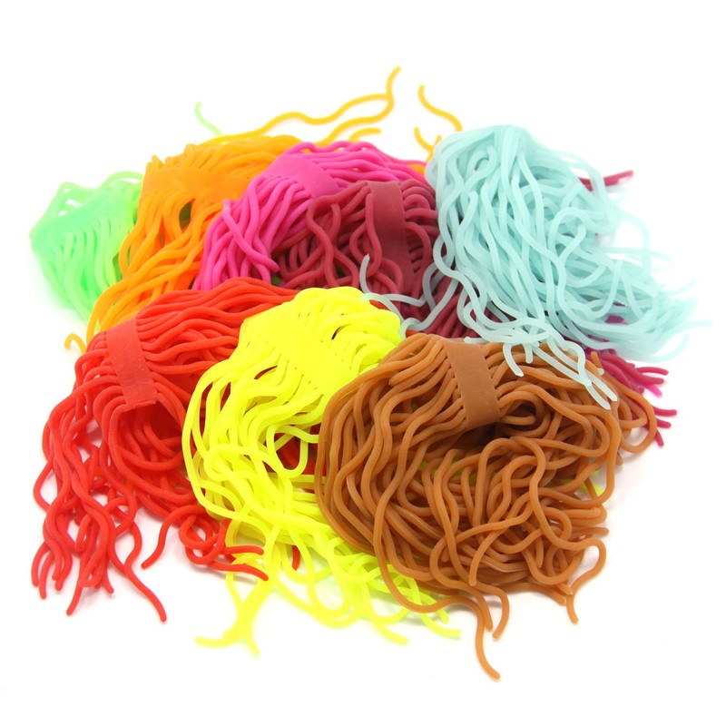 SAMSFX Fishing Fly Tying Materials Squirmy Wormy Soft Worm Lures