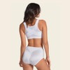 Leonisa Leonisa Women's Posture Corrector Wireless Back Support Bra, White,