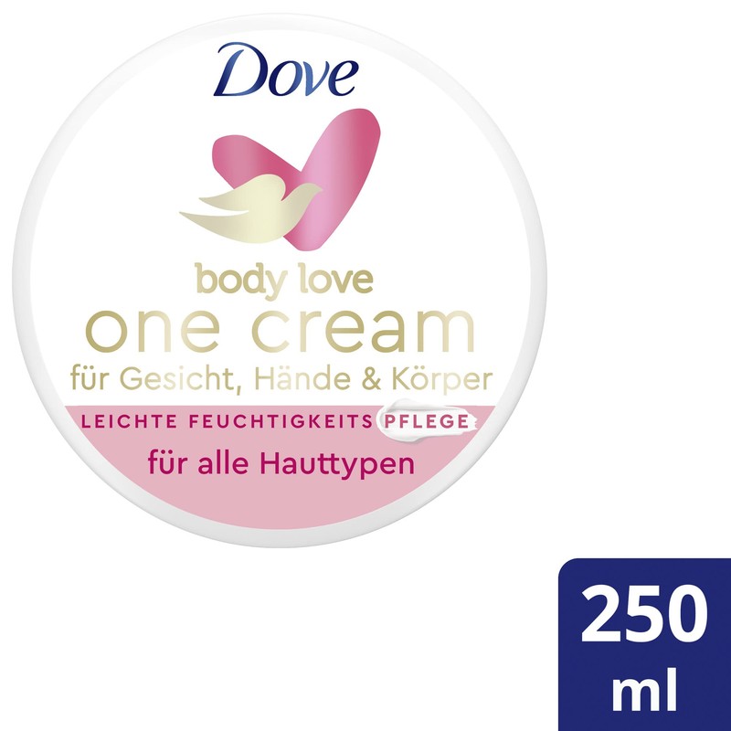 Dove Body Love One Cream Light Moisturiser Body Cream for
