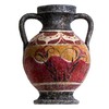BeautifulGreekStatues Antique Greek Minoan Amphora Fisherman Handmade Ceramic Vase Small