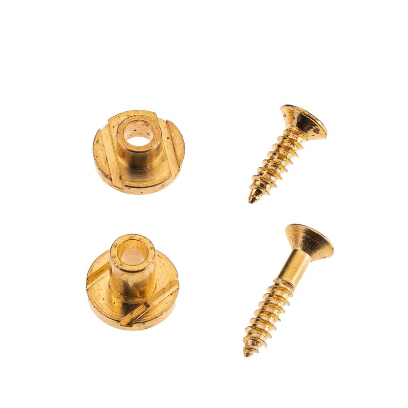 DIAO79NI 2Pcs Guitar Vintage String Tree String Guides Retainer for