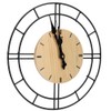Nordic Modern Fashionable Round Wall Clock Living Room Mute Clock