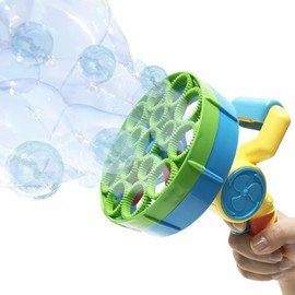 2 Types of Bubble Gun, Electric Bubble Gun, Fluffy Bubble, Bubble Machine, Nozzle Replacement Set, Kids, Toys, Outdoor (1 Piece)