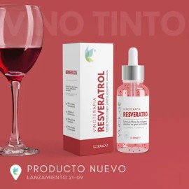 Serum Resveratrol Vinoterapia + Caviar + Uva + Hialurónico Tipo de piel Grasa