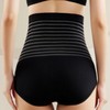 Women's High-Waist Tummy Control Hip-Up Briefs Daily Red/L