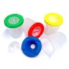 Major Brushes Childrens Non Spill Paint Pots Set of 4