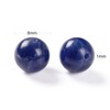 BEEFLYING Pack of 100 8 mm Natural Sodalite Beads Blue