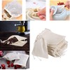 LUCKYBEE Tea Bags Disposable Empty Bags Fabric Filter with Tea