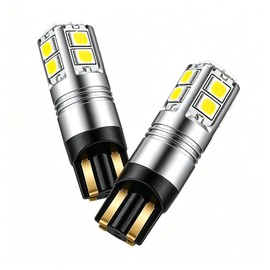 AtomBulb T10 Bulb 194 Bulb 168 2825 W5W 6000K White Xenon Non-Polarity Replacement Bulbs for Map Light Door Light Courtesy Light License Plate Light, Pack of 2