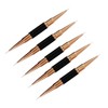 5Pcs Nail Art Brush Double Ended Nail Design Painting Brush