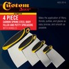 Custom Shop 4-Piece Carbon Spring Steel Body Filler Spreaders &