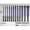 Saipe 12pcs Ball End Hex Bit Set, 75mm/3" Length Ball