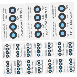 GANAZONO Immediate Humidity Monitoring 100pcs Humidity Check Cards for 10%-40% Range Ideal for Museums Labs