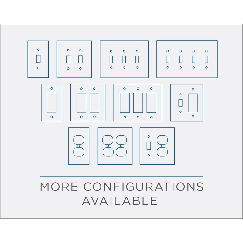 Franklin Brass Classic Lace (1-Pack) Decorative Light Switch Cover Brushed