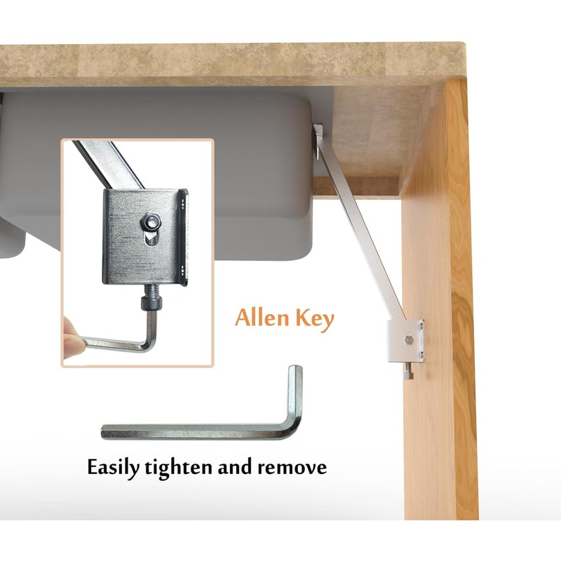 Undermount Sink Brackets,Undermount Sink Repair kit, Best undermount Sink Support,Undermount