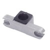 C.R. LAURENCE 1NT303R CRL Adjustable Top Door Patch Insert for 1/2" Diameter Pivot Pin