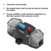 80A Automatic Circuit Breaker Fuse Reset Overload Protection for Car