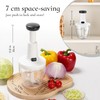 Manual Food Chopper Hand Push Express Vegetable Dicer Mincer Sharp