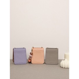 Design Skin (신세계김해점)( 갤럭시 Z플립4 ) 크로스바디 포켓 바타입 - 바이올렛 ITM22781 (Shinsegae Gimhae Store) (Galaxy Z Flip 4) Crossbody Pocket Bat Type - Violet ITM22781