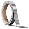 VViViD+ Brushed Chrome Air-Release Vinyl Adhesive Tape Roll 1/2” x