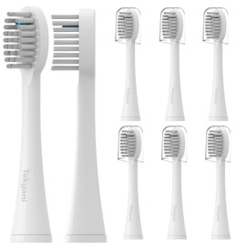Replacement Heads for Waterpick Sonic Fusion 2.0-Brush Heads for Waterpik Sonic-Fusion SF01, SF02, SF03 & SF04,8 Pack White