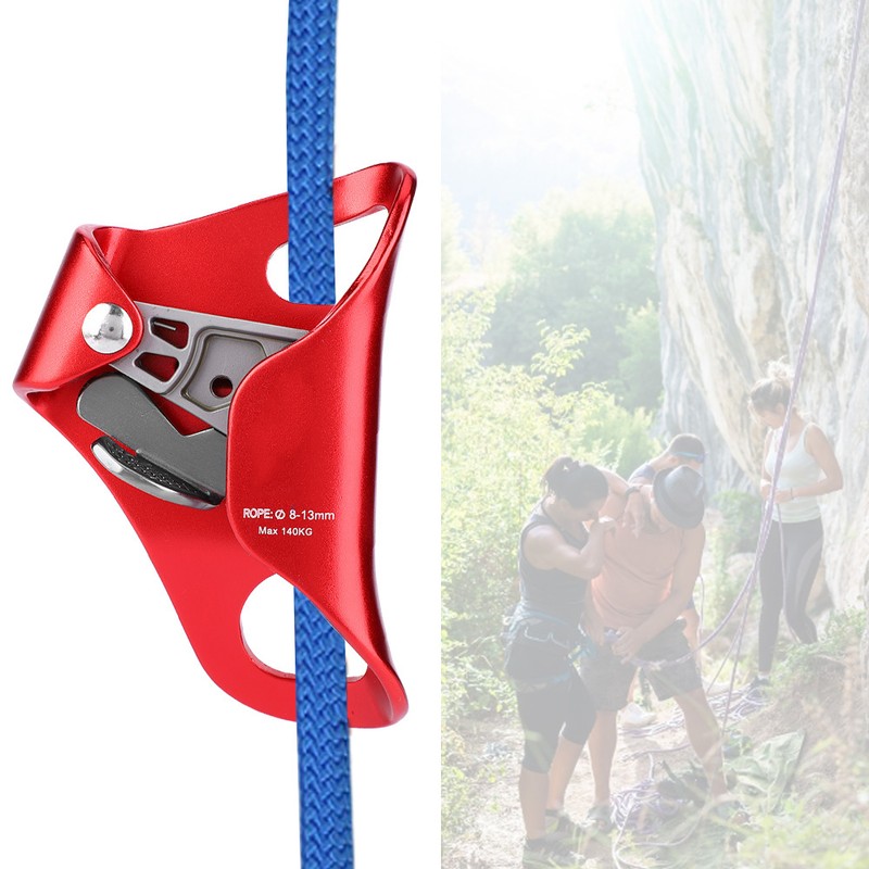 Mountaineering Climbing Chest Ascender Rappelling Gear Equipment Rope Clamp for