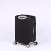 Niooce 24" Black Elastic Suitcase Protector for Travel Luggage (Cover
