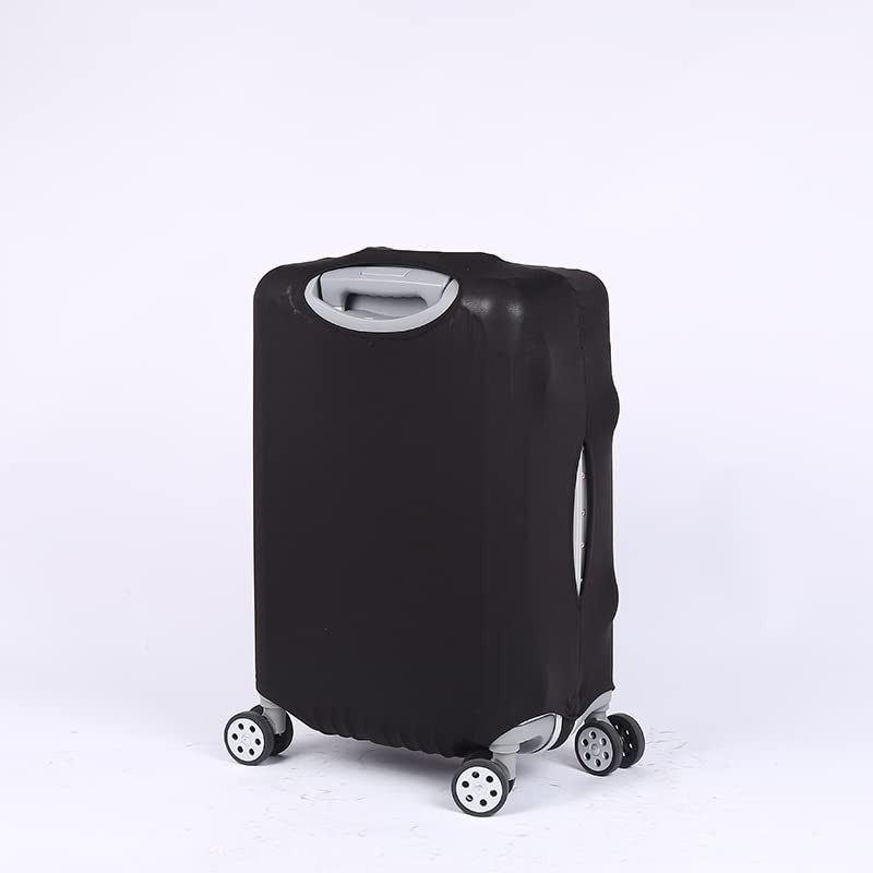 Niooce 24" Black Elastic Suitcase Protector for Travel Luggage (Cover