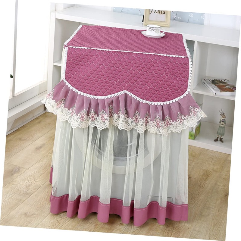 iplusmile Delicate Washing Machine Cover Purple Washer Protector for Home