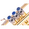 HEAVY Trumpet custom finger buttons for all Bach Stradivarius, Artisan,