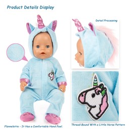 Ropa de Muñecos para Muñecas Bebé 35-43 cm 02