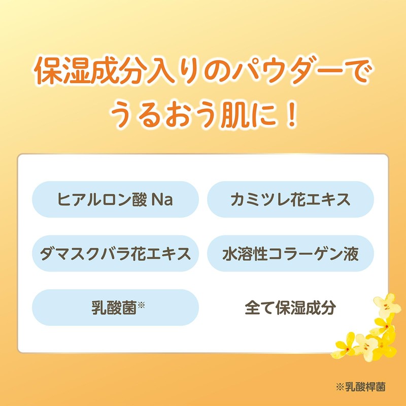 No Makeup Powder, First Love Kinmokusei Fragrance