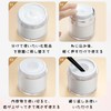 NASSIA Airless Pump Jar Refill Divided Bottle Travel Portable Cosmetic