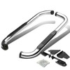 3" Chrome Polished Side Step Nerf Bar Running Board Replacement